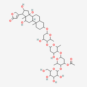 molecular formula C49H76O21 B1674452 Unii-JB87J72236 CAS No. 11030-31-2