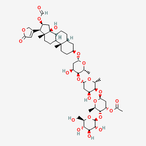 molecular formula C50H76O21 B1674453 Lanatoside E CAS No. 20460-30-4