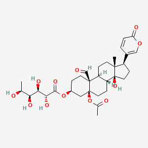 molecular formula C32H44O12 B1674456 Lanceotoxin A CAS No. 93771-82-5