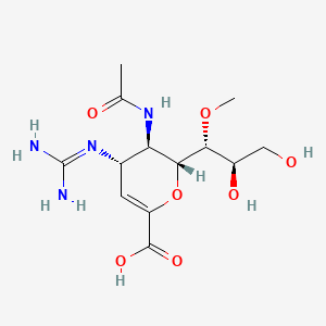 molecular formula C13H22N4O7 B1674463 Laninamivir CAS No. 203120-17-6
