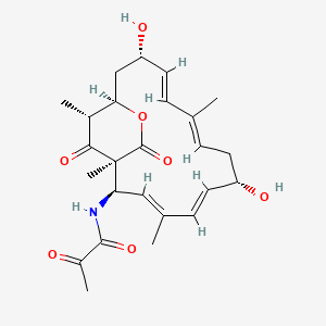molecular formula C25H33NO7 B1674468 Lankacidin C CAS No. 23623-31-6
