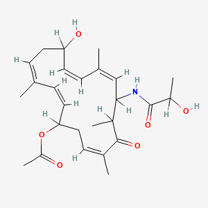 molecular formula C26H37NO6 B1674469 Lankacyclinol A CAS No. 52212-91-6