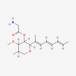 molecular formula C17H27NO4 B1674472 Lanomycin CAS No. 141363-91-9