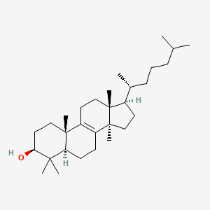 molecular formula C30H52O B1674475 24,25-Dihydrolanosterol CAS No. 79-62-9