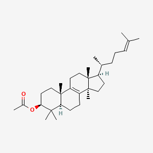 molecular formula C32H52O2 B1674477 Lanosteryl acetate CAS No. 2671-68-3