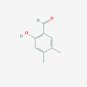 molecular formula C9H10O2 B167448 2-Hydroxy-4,5-dimethylbenzaldehyde CAS No. 1666-03-1