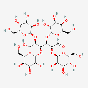 molecular formula C30H52O26 B1674490 Lantanose A CAS No. 145204-38-2