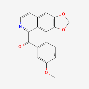 molecular formula C18H11NO4 B1674493 Lanuginosine CAS No. 23740-25-2