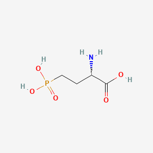 molecular formula C4H10NO5P B1674494 DL-AP4 CAS No. 23052-81-5