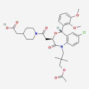 molecular formula C33H41ClN2O9 B1674498 Tak 475; tak-475; tak475 CAS No. 189060-13-7