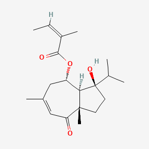 molecular formula C20H30O4 B1674499 Lapidine CAS No. 79863-24-4
