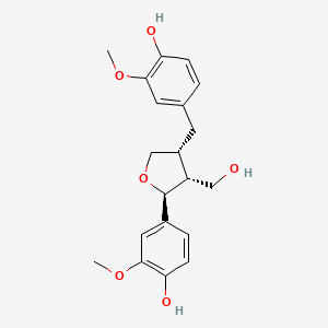 molecular formula C20H24O6 B1674508 (+)-Lariciresinol CAS No. 27003-73-2