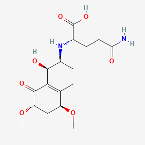 molecular formula C17H28N2O7 B1674522 Lascivol CAS No. 129421-88-1