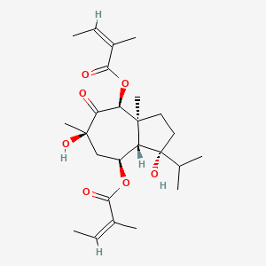 molecular formula C25H38O7 B1674524 Laserpitin CAS No. 7067-12-1
