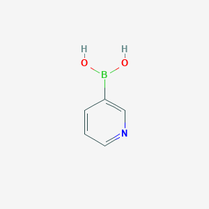 molecular formula C5H6BNO2 B167453 3-Pyridinylboronic acid CAS No. 1692-25-7
