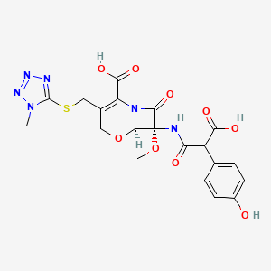 molecular formula C20H20N6O9S B1674534 Moxalactam CAS No. 64952-97-2