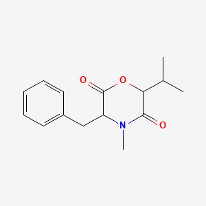 molecular formula C15H19NO3 B1674538 Lateritin CAS No. 65454-13-9