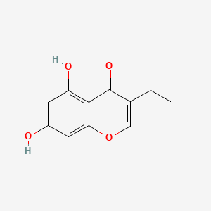 molecular formula C11H10O4 B1674539 Lathodoratin CAS No. 76693-50-0