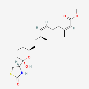 molecular formula C21H33NO5S B1674545 Latrunculin M CAS No. 122876-49-7