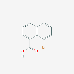 molecular formula C11H7BrO2 B167455 8-溴-1-萘甲酸 CAS No. 1729-99-3