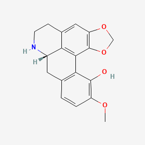 molecular formula C18H17NO4 B1674553 Launobine CAS No. 20497-21-6