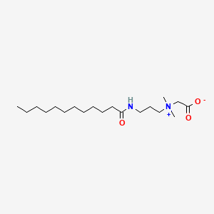 molecular formula C19H39N2O3+ B1674556 Cocamidopropyl betaine CAS No. 4292-10-8