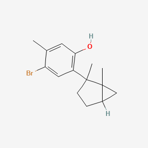 molecular formula C15H19BrO B1674563 Laurinterol CAS No. 10539-87-4
