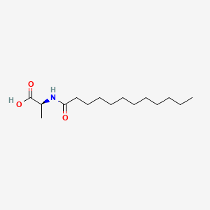 molecular formula C15H29NO3 B1674568 Lauroyl alanine CAS No. 52558-74-4