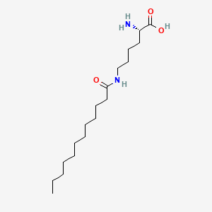 molecular formula C18H36N2O3 B1674573 Lauroyl Lysine CAS No. 52315-75-0