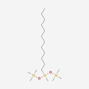 molecular formula C19H46O2Si3 B1674578 Lauryl trisiloxane CAS No. 139614-44-1