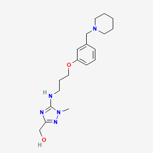 molecular formula C19H29N5O2 B1674589 Loxtidine CAS No. 76956-02-0