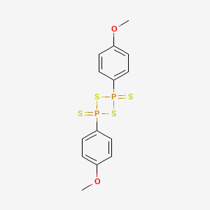 molecular formula C14H14O2P2S4 B1674591 Lawesson's reagent CAS No. 19172-47-5