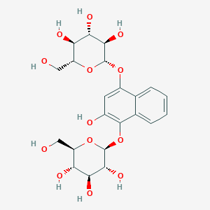 molecular formula C22H28O13 B1674594 Lawsoniaside CAS No. 116964-02-4