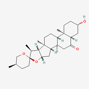 molecular formula C27H42O4 B1674596 Laxogenin CAS No. 1177-71-5