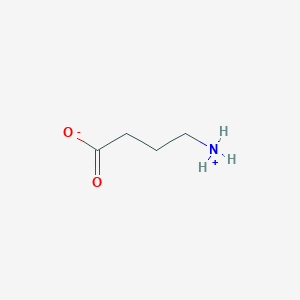 molecular formula C4H9NO2 B1674602 gamma-Aminobutyric acid CAS No. 56-12-2