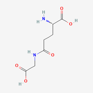 molecular formula C7H12N2O5 B1674604 γ-D-谷氨酰甘氨酸 CAS No. 6729-55-1