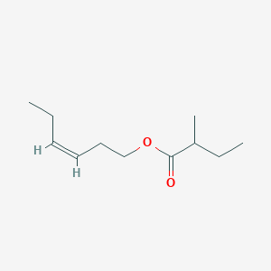 molecular formula C11H20O2 B167461 顺式-3-己烯基 2-甲基丁酸酯 CAS No. 10094-41-4