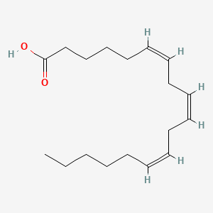 molecular formula C18H30O2 B1674613 γ-亚麻酸 CAS No. 506-26-3