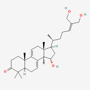 molecular formula C30H46O4 B1674618 Ganoderiol B CAS No. 106518-62-1