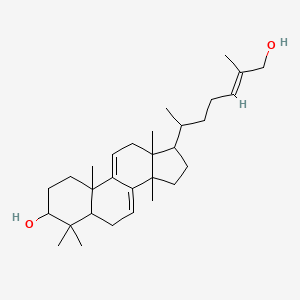 molecular formula C30H48O2 B1674619 Ganoderol B CAS No. 104700-96-1