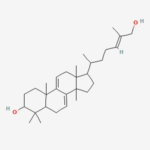 molecular formula C30H48O2 B1674619 ganoderol B CAS No. 104700-96-1
