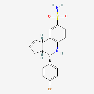 molecular formula C18H17BrN2O2S B1674635 GAT107 