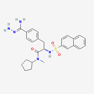 molecular formula C26H31N5O3S B1674644 LB30057 CAS No. 184770-78-3