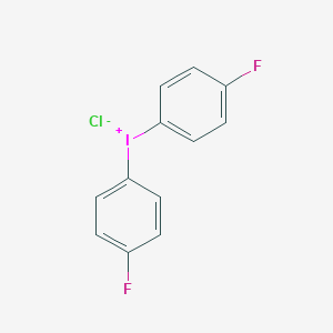 molecular formula C12H8ClF2I B167465 Bis(4-fluorophenyl)iodonium chloride CAS No. 1828-09-7