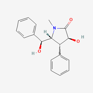 molecular formula C18H19NO3 B1674662 L-Clausenamide 