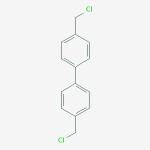 molecular formula C14H12Cl2 B167468 4,4'-Bis(chloromethyl)-1,1'-biphenyl CAS No. 1667-10-3