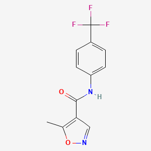 molecular formula C12H9F3N2O2 B1674699 Leflunomide CAS No. 75706-12-6