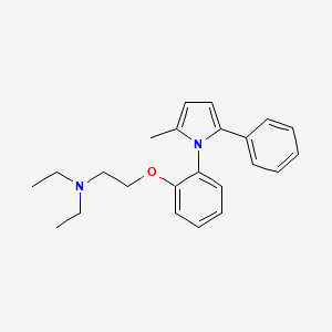 molecular formula C23H28N2O B1674708 Leiopyrrole CAS No. 5633-16-9