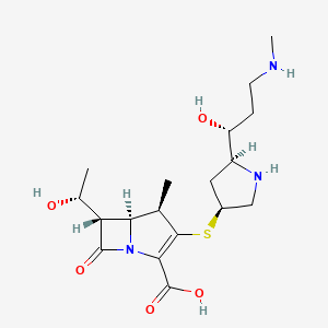 molecular formula C18H29N3O5S B1674724 Lenapenem CAS No. 149951-16-6
