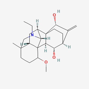 molecular formula C23H35NO3 B1674738 Lepedine CAS No. 111509-09-2